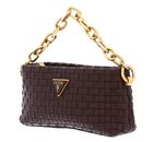 GUESS Lisbet Mini Crossbody Mahogany