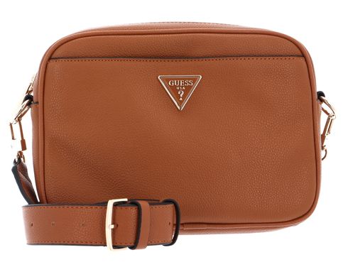 GUESS Meridian Girlfriend Camera Bag S Cognac