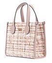 GUESS Silvana Two Compartment Mini Tote Bag Ash Rose GUESS Silvana Two Compartment Mini Tote Bag Ash Rose