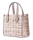 GUESS Silvana Two Compartment Mini Tote Bag Ash Rose GUESS Silvana Two Compartment Mini Tote Bag Ash Rose
