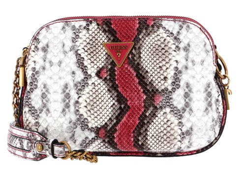 GUESS Becci Double Zip Crossbody Watermelon Multi