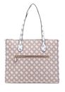 GUESS Silvana Girlfriend Tote Rosewood Logo Multi GUESS Silvana Girlfriend Tote Rosewood Logo Multi