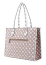 GUESS Silvana Girlfriend Tote Rosewood Logo Multi GUESS Silvana Girlfriend Tote Rosewood Logo Multi