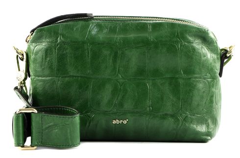 abro Leather Primitivo Crossbody Bag Kaia Green