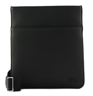 LACOSTE Men's Classic Flat Crossover Bag Noir