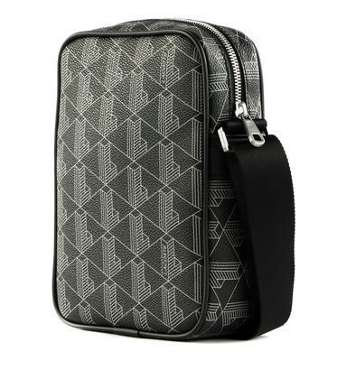 【LACOSTE】VERTICAL CAMERA BAGモノグラムショルダーバッグ/3色 LACOSTE The Blend Vertical Camera Bag Mono Kaki Noir | Buy