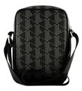 LACOSTE The Blend vertical Camera Bag Monogram Noir Gris LACOSTE The Blend vertical Camera Bag Monogram Noir Gris