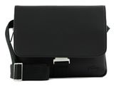 LACOSTE Men's Classic Messenger Bag Noir LACOSTE Men's Classic Messenger Bag Noir