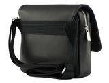 LACOSTE Men's Classic Messenger Bag Noir LACOSTE Men's Classic Messenger Bag Noir
