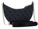 GUESS Eco Craig Mini Xbody Saddle Bag Coal Logo GUESS Eco Craig Mini Xbody Saddle Bag Coal Logo