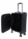 GUESS Napoli Cabin Trolley S Dark Black GUESS Napoli Cabin Trolley S Dark Black