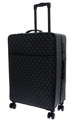 GUESS Napoli Spinner Trolley M Dark Black