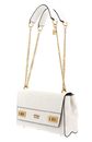 GUESS Katey Flap Shoulder Bag Stone GUESS Katey Flap Shoulder Bag Stone