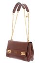 GUESS Katey Flap Shoulder Bag Cognac