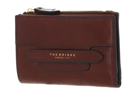 THE BRIDGE Lucrezia WOW Lady Wallet Marrone TB 14