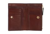 THE BRIDGE Lucrezia WOW Lady Wallet Marrone TB 14 THE BRIDGE Lucrezia WOW Lady Wallet Marrone TB 14