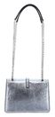 GUESS Gilded Glamour Mini Convertible Flap Silver GUESS Gilded Glamour Mini Convertible Flap Silver