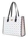 GUESS Silvana Girlfriend Tote White Logo Multi GUESS Silvana Girlfriend Tote White Logo Multi