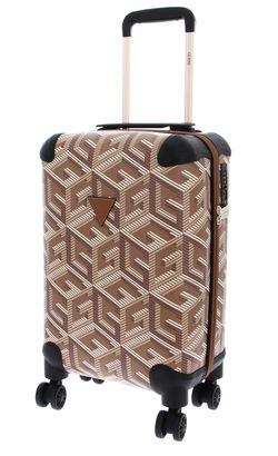 GUESS Wilder 18 IN 8-WHEELER S Taupe Logo