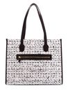 GUESS Silvana Girlfriend Tote Cream Multi