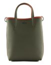 LACOSTE Anna Vertical Shopping Bag Rooibos Tea Eco Iron Gate
