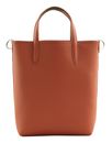 LACOSTE Anna Vertical Shopping Bag Rooibos Tea Eco Iron Gate