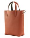 LACOSTE Anna Vertical Shopping Bag Rooibos Tea Eco Iron Gate