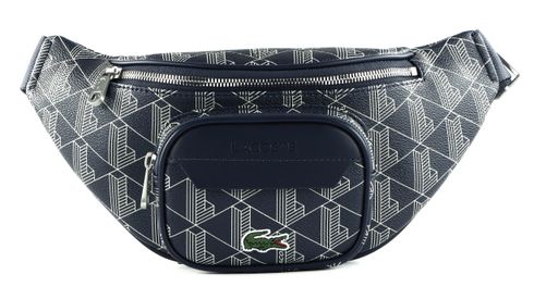 LACOSTE The Blend Seasonal Waist Bag Mono Marine Blanc