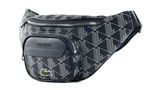 LACOSTE The Blend Seasonal Waist Bag Mono Marine Blanc