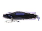 Golden Head Carrara Zipped Key Case Lavender