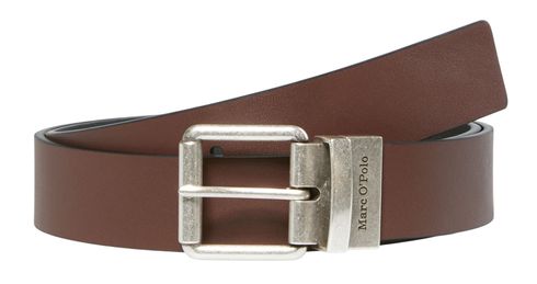 Marc O'Polo Bode Belt W85 Crimson Brown