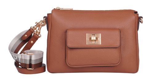 JOOP! Carino Jasmina Shoulderbag M Cognac JOOP! Carino Jasmina Shoulderbag M Cognac