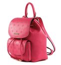 GUESS Geva Flap Backpack Magenta Logo