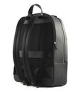 TOMMY HILFIGER Coated Canvas Backpack Black