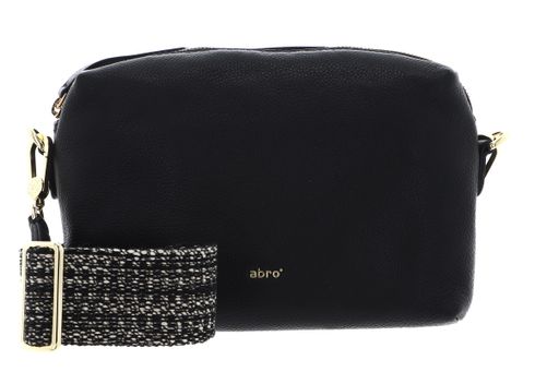 abro Leather Dalia Crossbody Bag Kaia Black / Gold