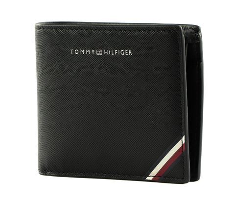 TOMMY HILFIGER TH Central CC and Coin Wallet Black