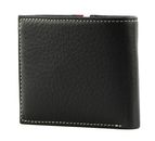 TOMMY HILFIGER TH Premium Corporate Leather Mini CC Wallet Black TOMMY HILFIGER TH Premium Corporate Leather Mini CC Wallet Black