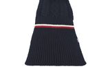 TOMMY HILFIGER TH Monotype Chunky Knit Scarf Space Blue TOMMY HILFIGER TH Monotype Chunky Knit Scarf Space Blue
