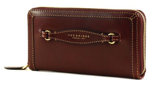 THE BRIDGE Bettina Lady Wallet Chianti Bordeaux Oro