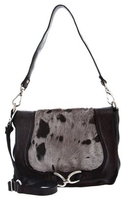 CAMPOMAGGI Nemesi Crossbody Bag S Bianco + Beige + T / Moro