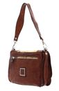 CAMPOMAGGI Nemesi Crossbody Bag S Bianco + Beige + T / Cognac