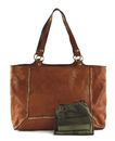 CAMPOMAGGI Kura Shopping Bag Cognac