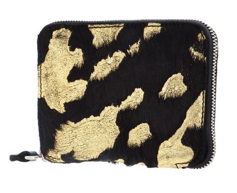 CAMPOMAGGI Nemesi Wallet Cioccolato + Oro + T / Nero