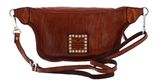 CAMPOMAGGI Nemesi Waist Bag Mini Bianco + Beige + T / Cognac CAMPOMAGGI Nemesi Waist Bag Mini Bianco + Beige + T / Cognac