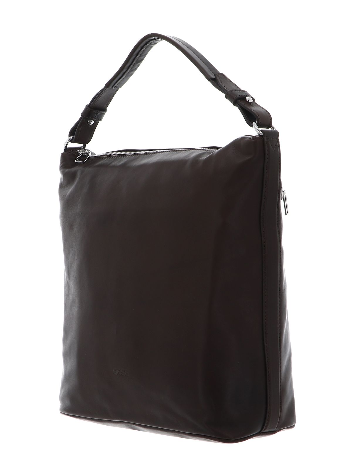 BREE Schultertasche Stockholm 5 Hobo Bag M Walnut | modeherz 