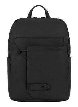 PIQUADRO Aye Expandable Backpack Nero