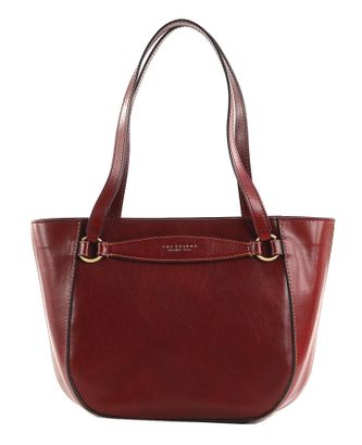 THE BRIDGE Bettina Shopping Bag Chianti Bordeaux Oro
