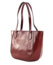 THE BRIDGE Bettina Shopping Bag Chianti Bordeaux Oro THE BRIDGE Bettina Shopping Bag Chianti Bordeaux Oro