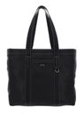 TOMMY HILFIGER TH Premium Leather Tote Black TOMMY HILFIGER TH Premium Leather Tote Black
