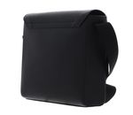 TOMMY HILFIGER TH Coated Canvas Messenger Bag Black